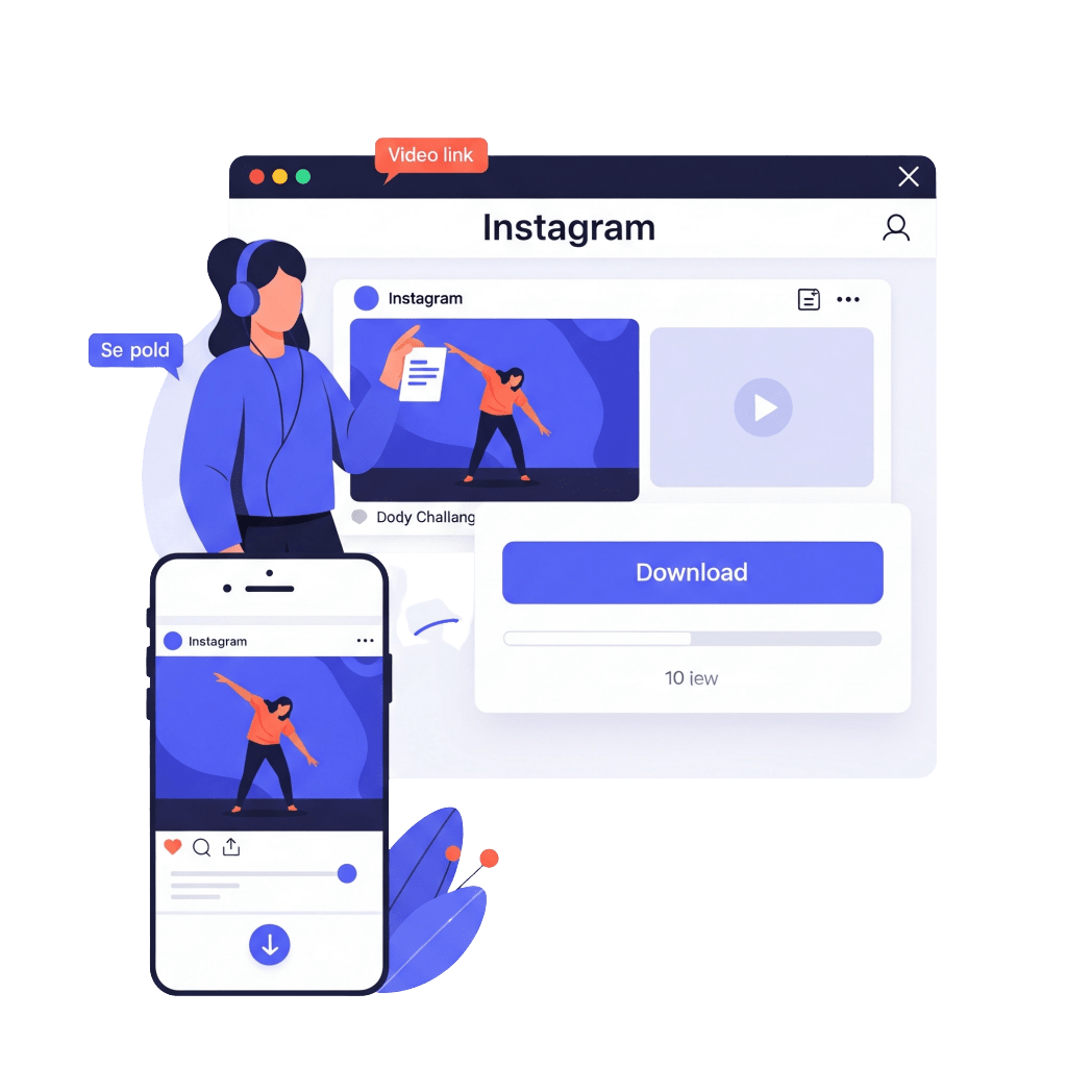 Instagram video downloader without watermark